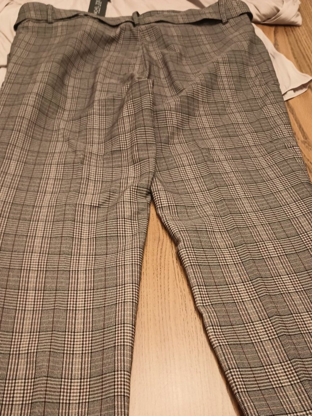 Jules & Leopold Size XL Brown Plaid Pull-on Ankle Pants (NWOT) - Picture 12 of 12